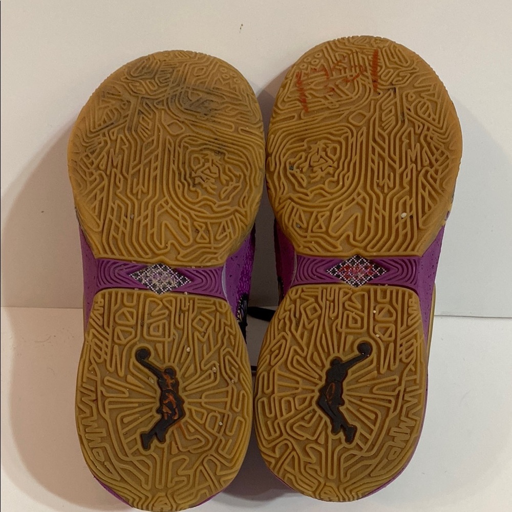 Nike Kids Lebron XX SE FD0207-500 Purple Lace-Up Sneaker Size 7Y Women Sz 8.5 - Picture 9 of 9
